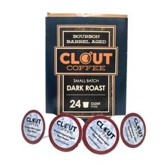 Bourbon Barrel Aged Colombian Coffee Pods, 24ct