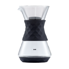 Pour-Over Glass Coffee Maker Modern Design by SAKI