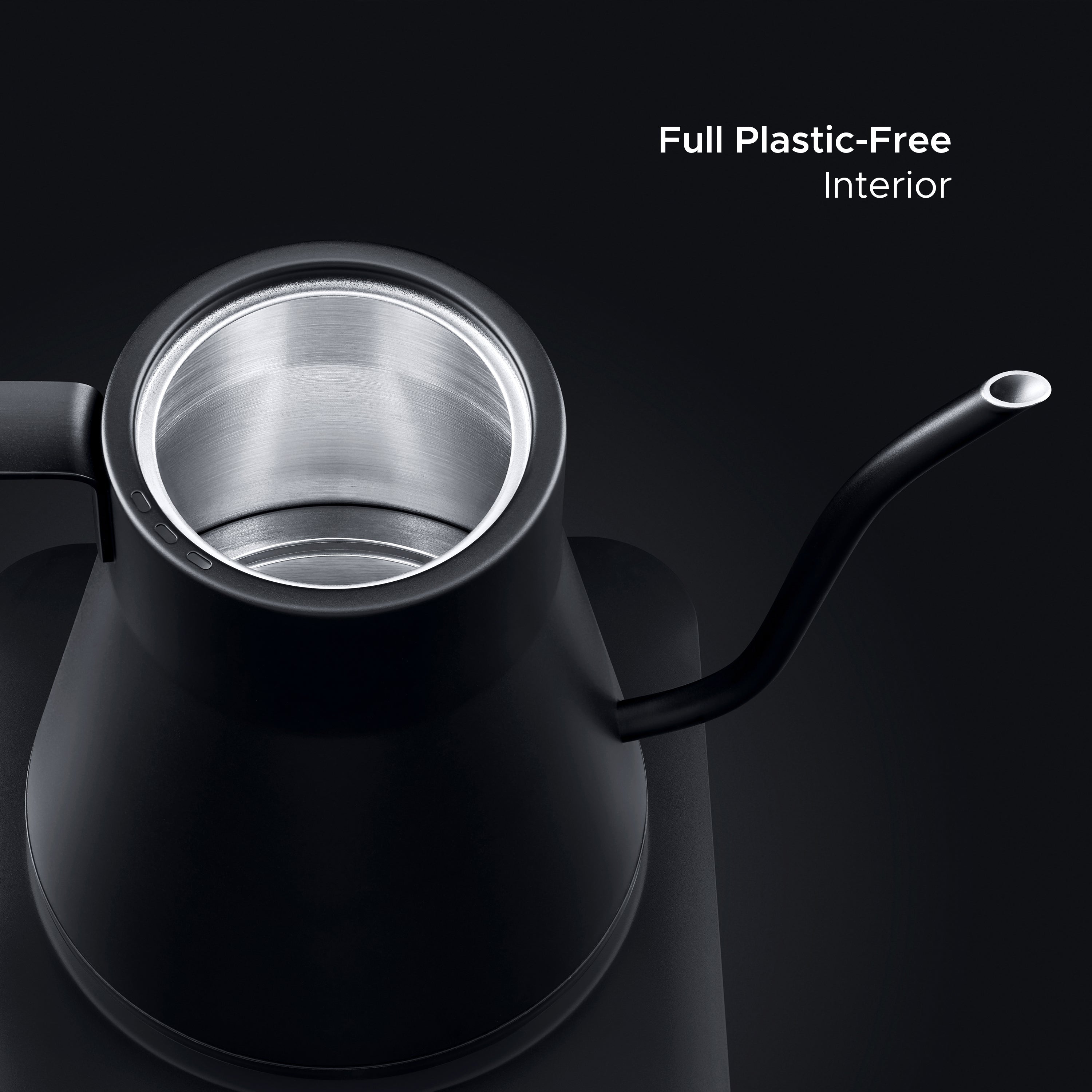 Baristan Gooseneck Electric Kettle for Coffee by SAKI