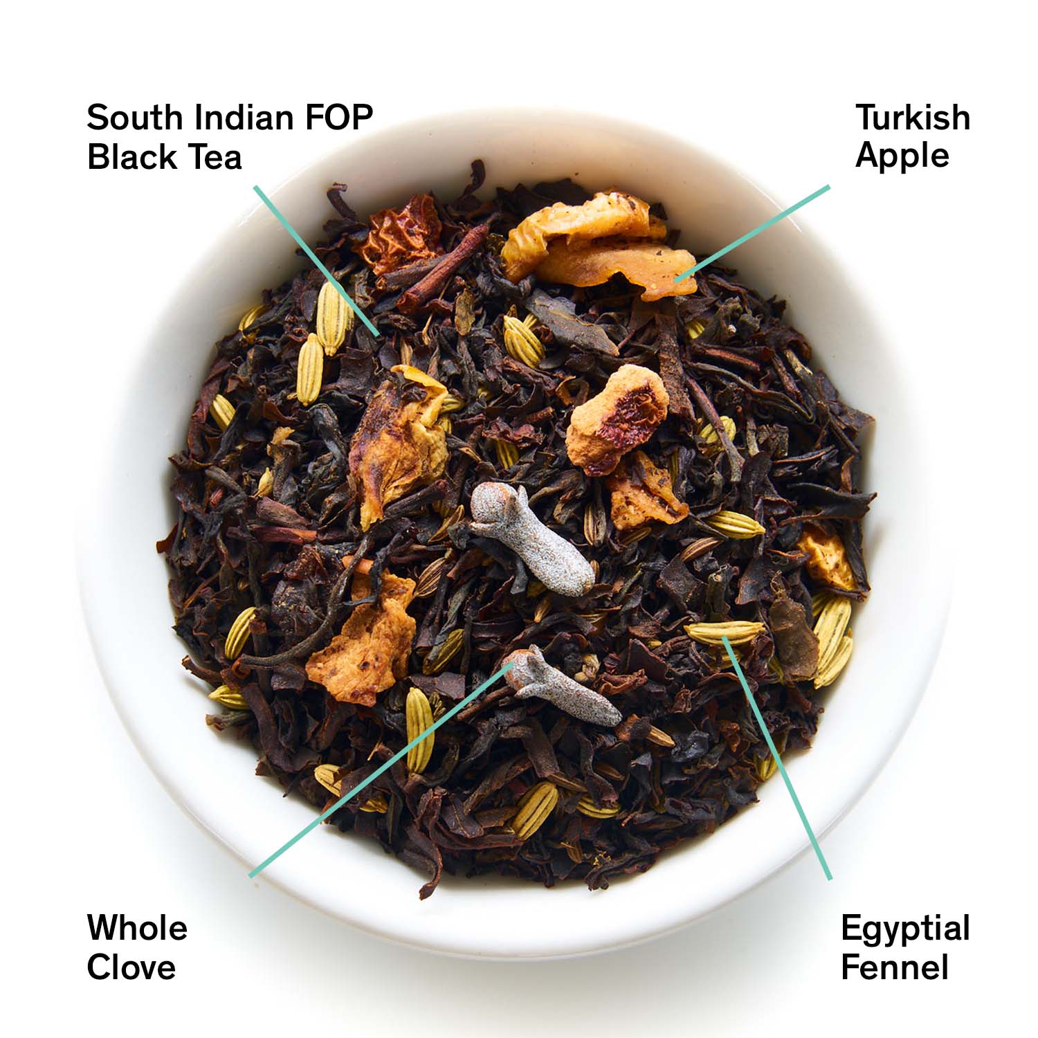 Mackintosh - Crisp Apple Black Tea from August Uncommon Tea