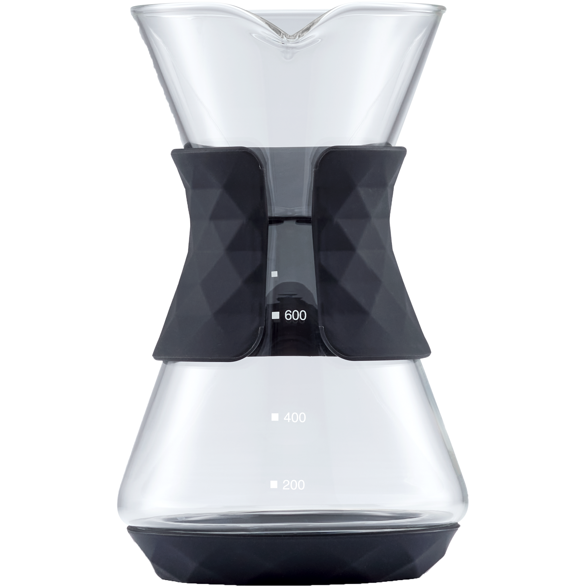 Pour-Over Glass Coffee Maker Modern Design by SAKI