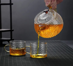 DecorBites™ Glass Teapot Infuser Gaiwan Puer Japanese Tea Pot Kitchen Accessories