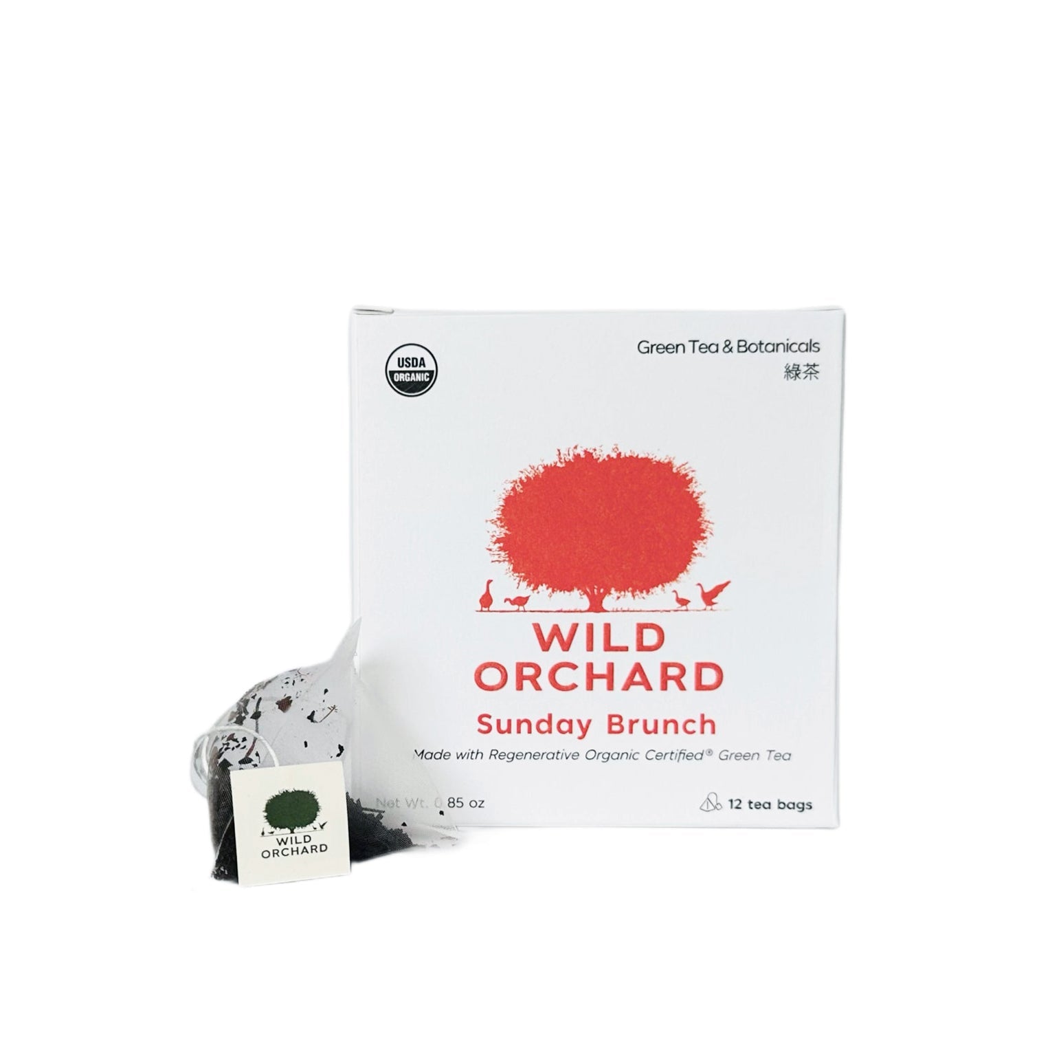 Sunday Brunch - Organic Green Tea Bag